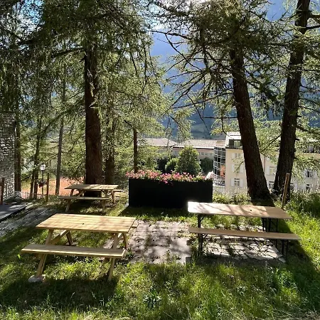 Center, Sauna, View - Haus Linaria Leukerbad Exterior photo