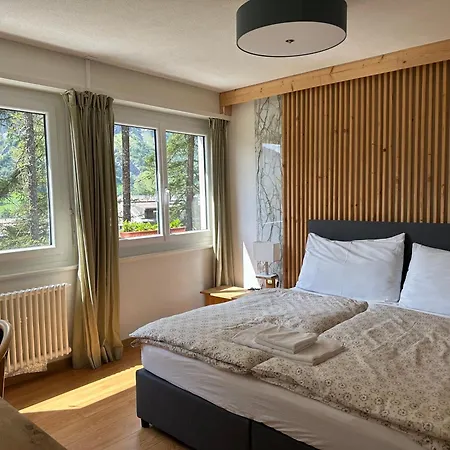 Center, Sauna, View - Haus Linaria Leukerbad Room photo