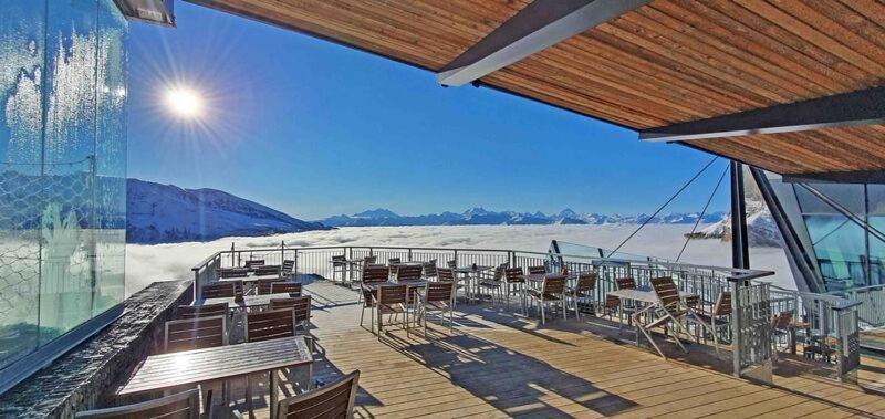 Center, Sauna, View - Haus Linaria Apartment Leukerbad