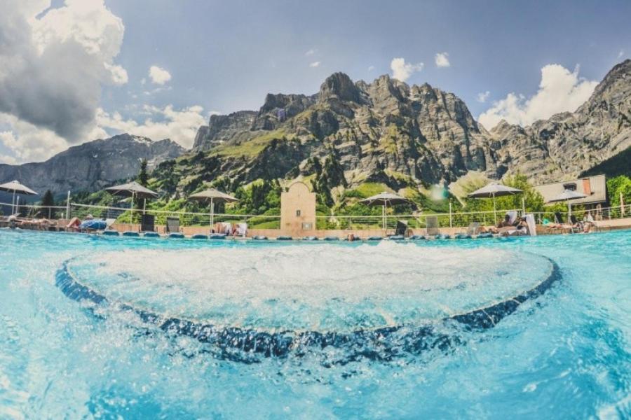 Center, Sauna, View - Haus Linaria Leukerbad