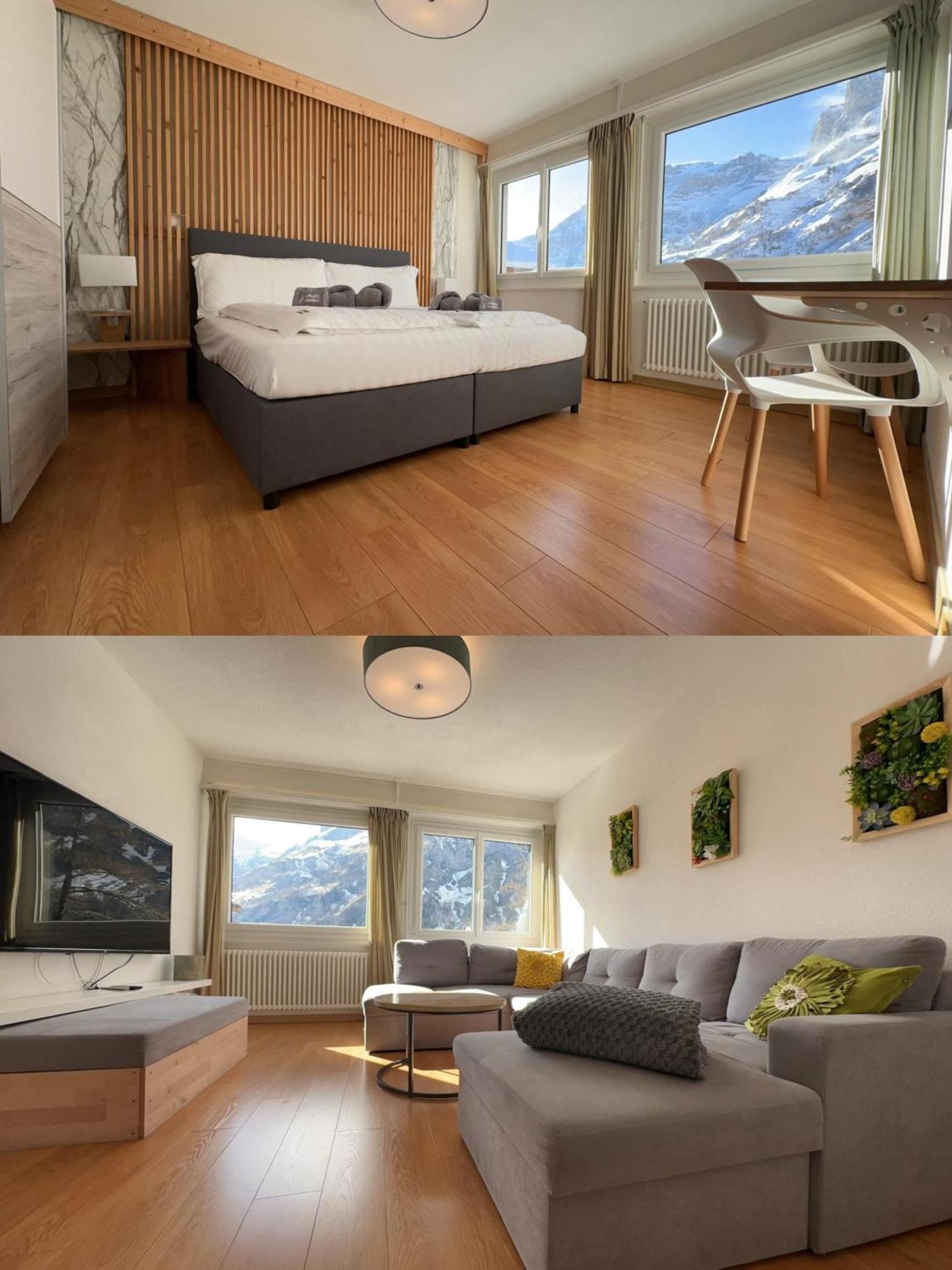 Apartment Center, Sauna, View - Haus Linaria Leukerbad